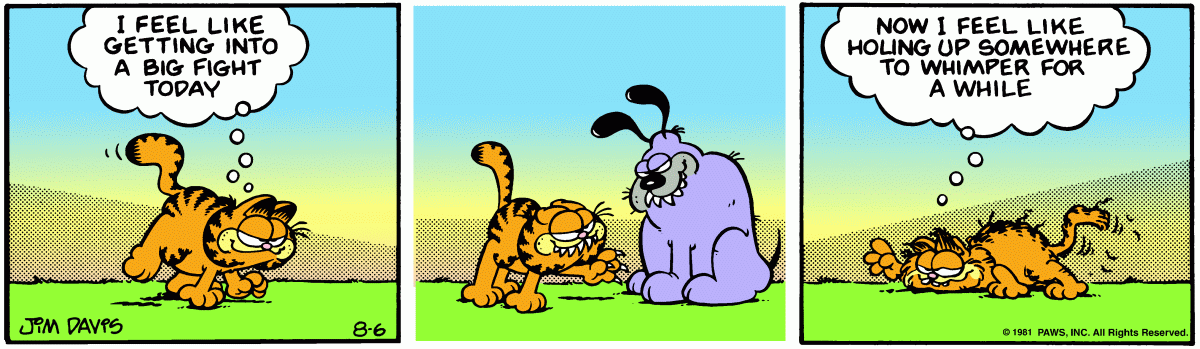 Garfield, August 6, 1981