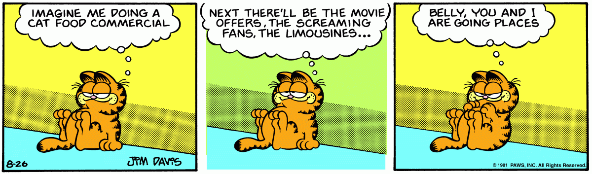Garfield, August 26, 1981