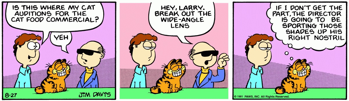 Garfield, August 27, 1981