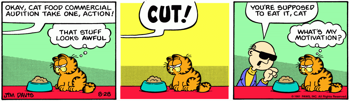 Garfield, August 28, 1981