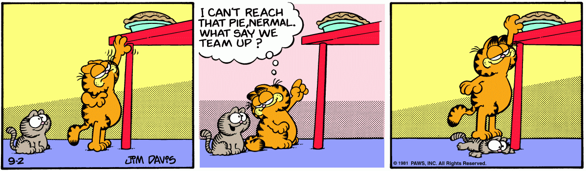 Garfield, September 2, 1981