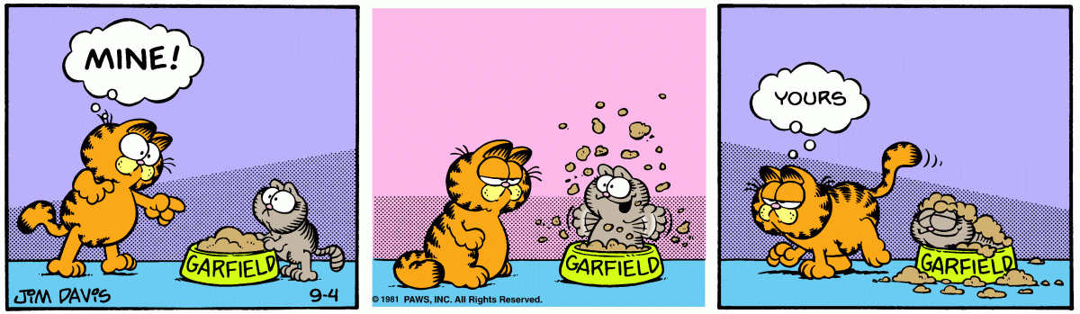 Garfield, September 4, 1981