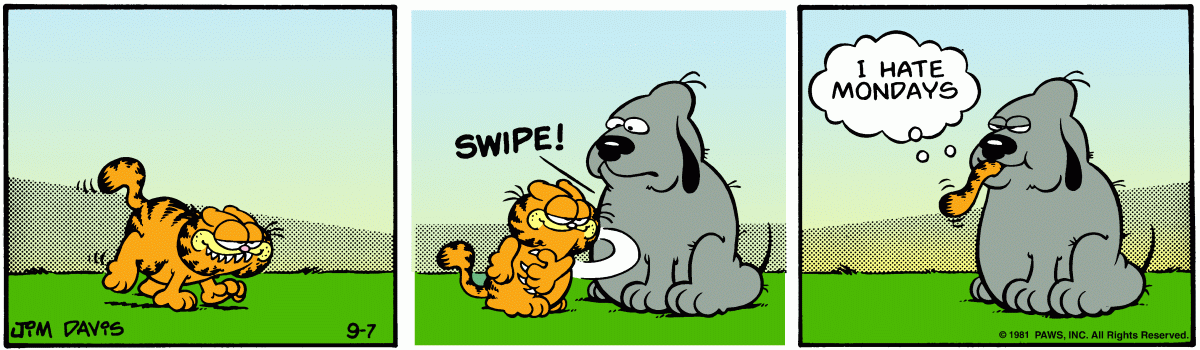 Garfield, September 7, 1981
