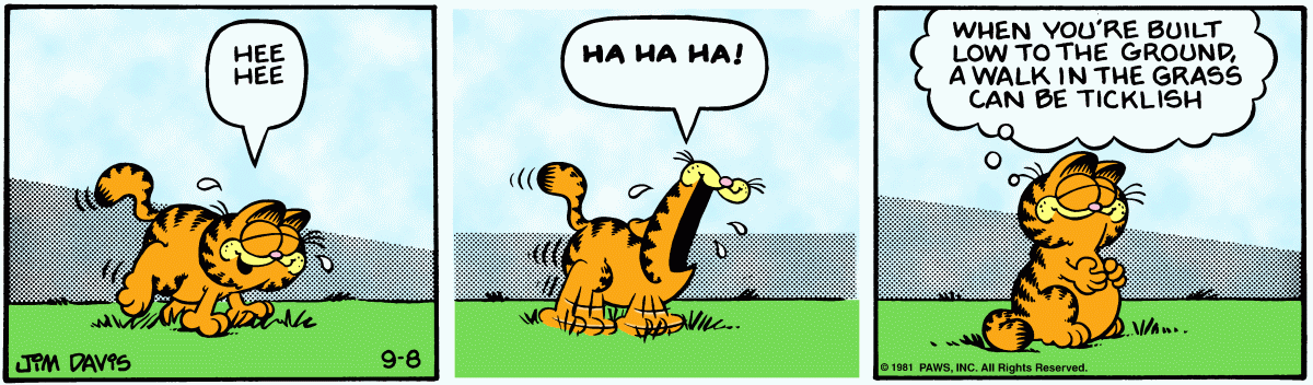 Garfield, September 8, 1981