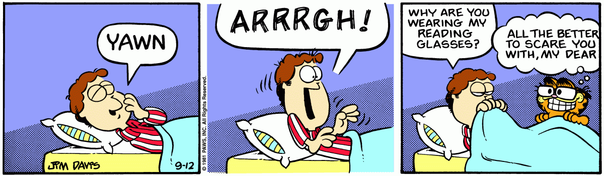Garfield, September 12, 1981