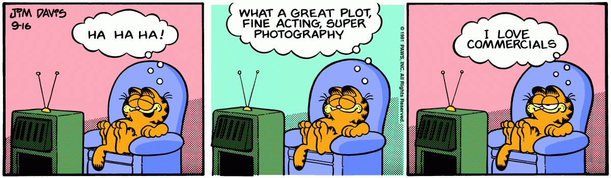 Garfield, September 16, 1981