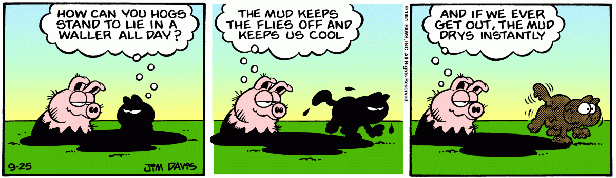Garfield, September 25, 1981