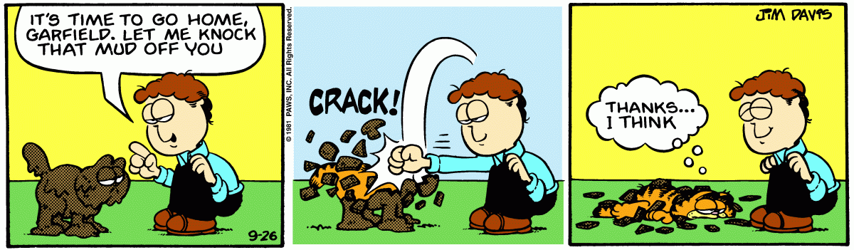 Garfield, September 26, 1981
