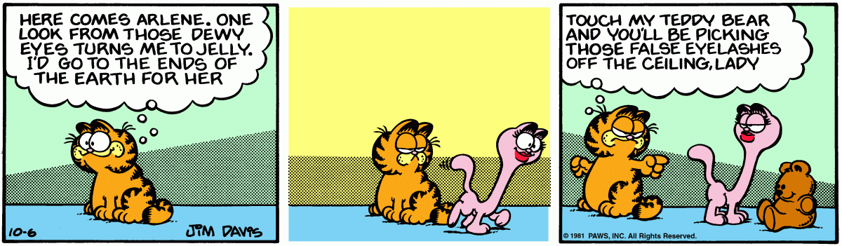 Garfield, October 6, 1981