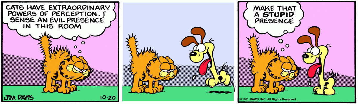 Garfield, October 20, 1981