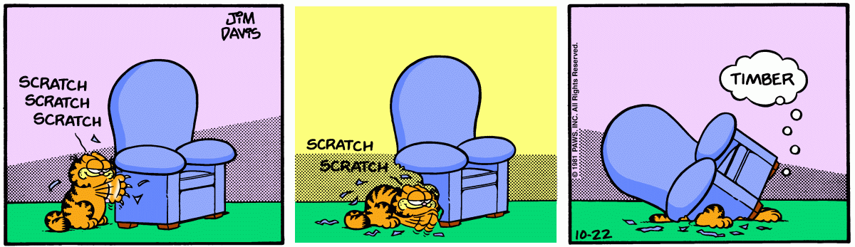 Garfield, October 22, 1981