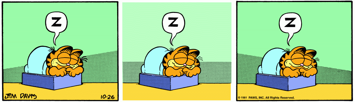 Garfield, October 26, 1981