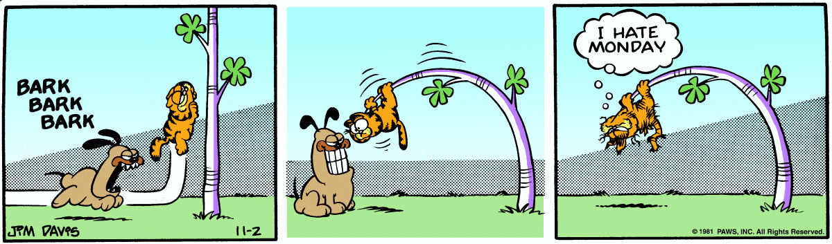 Garfield, November 2, 1981