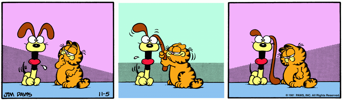 Garfield, November 5, 1981