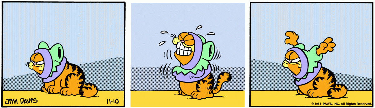 Garfield, November 10, 1981