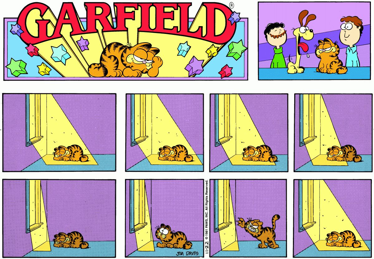 Garfield, November 22, 1981
