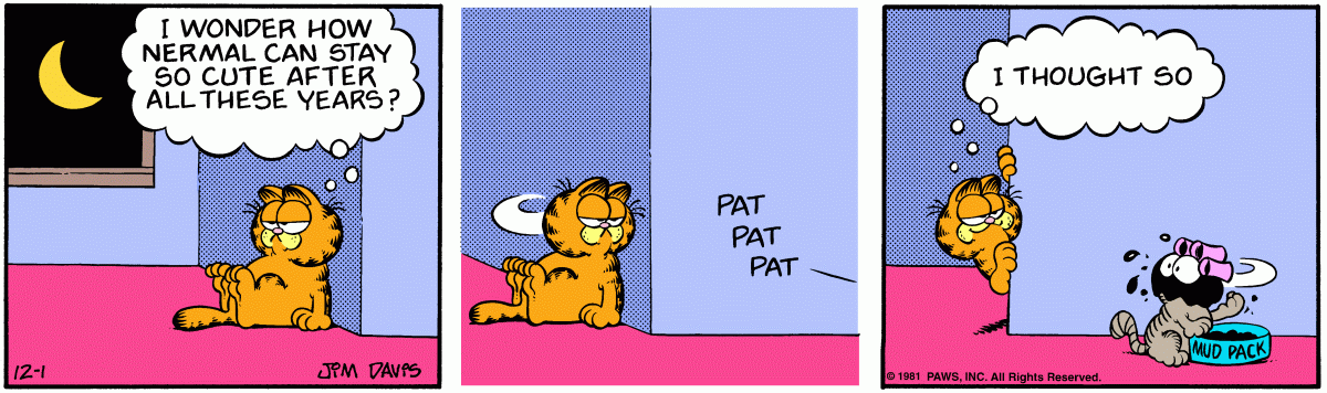 Garfield, December 1, 1981