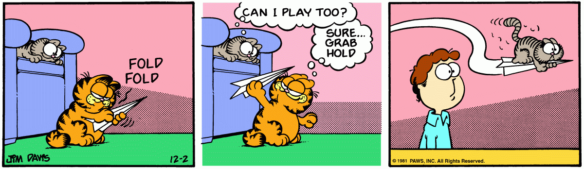 Garfield, December 2, 1981