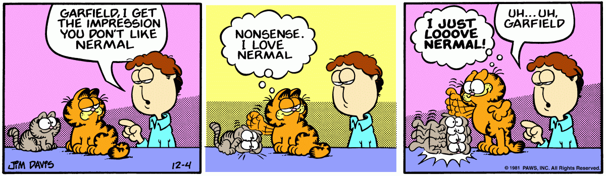 Garfield, December 4, 1981