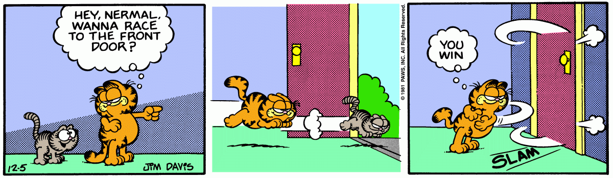 Garfield, December 5, 1981