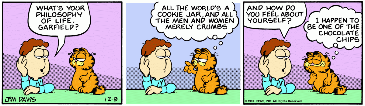 Garfield, December 9, 1981