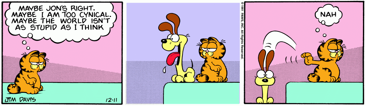 Garfield, December 11, 1981