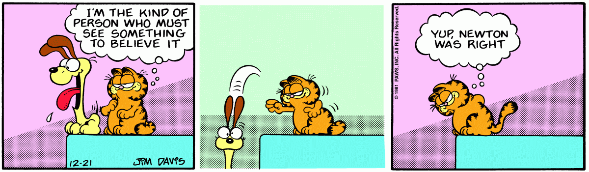 Garfield, December 21, 1981