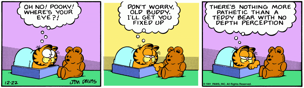 Garfield, December 22, 1981