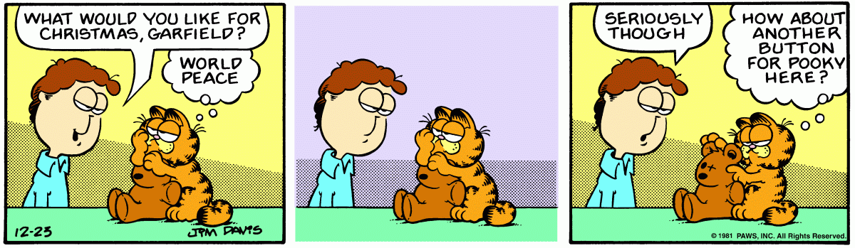 Garfield, December 23, 1981