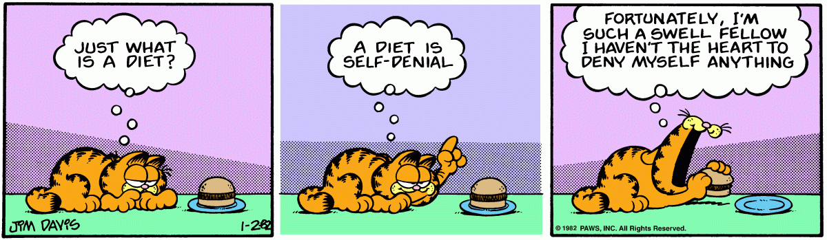 Garfield, January 2, 1982