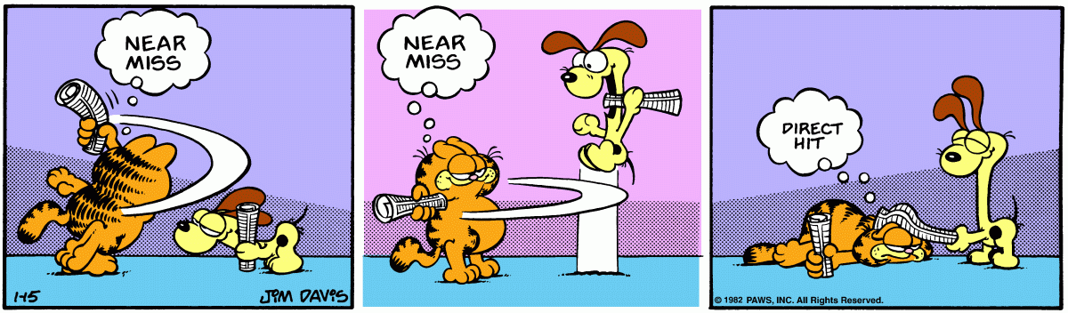 Garfield, January 15, 1982