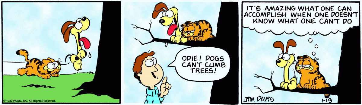 Garfield, January 19, 1982