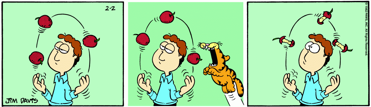 Garfield, February 2, 1982