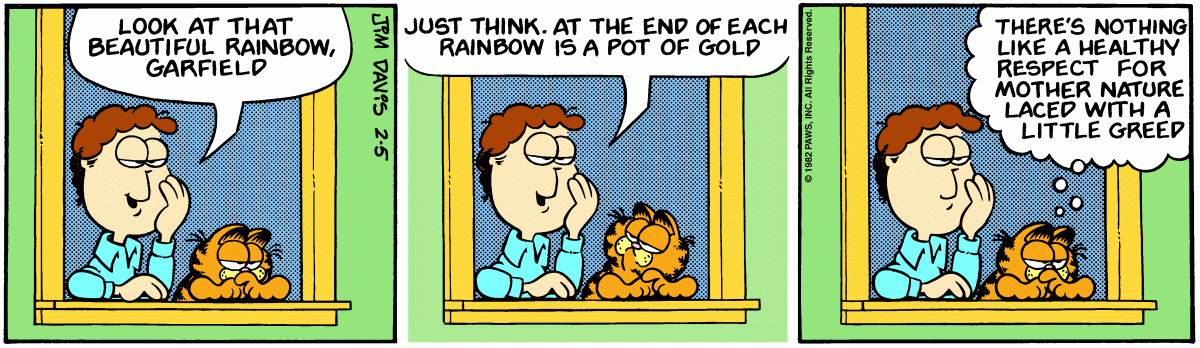Garfield, February 5, 1982