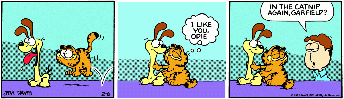 Garfield, February 6, 1982