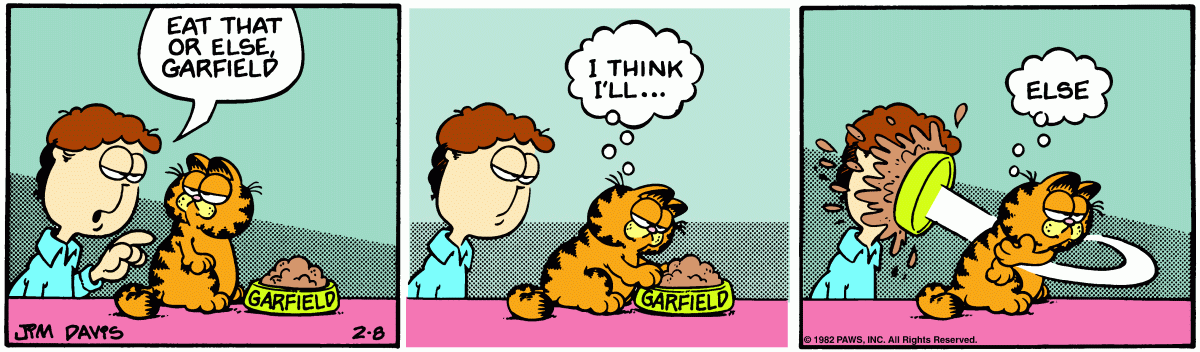 Garfield, February 8, 1982