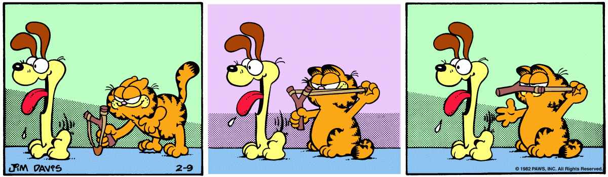 Garfield, February 9, 1982