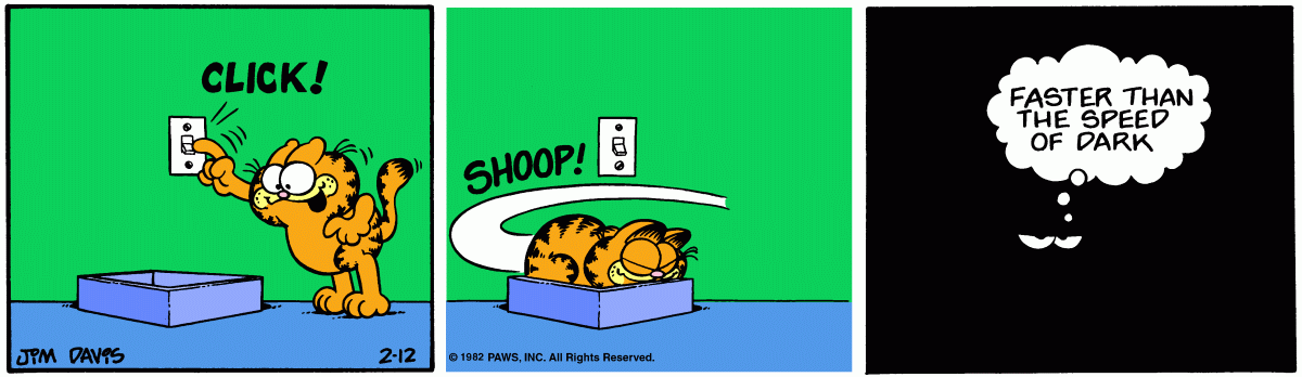 Garfield, February 12, 1982