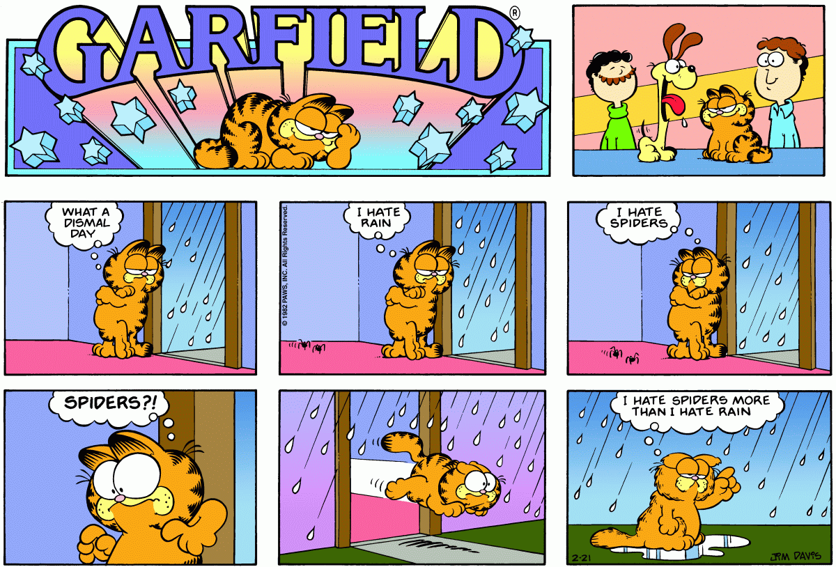 Garfield, February 21, 1982