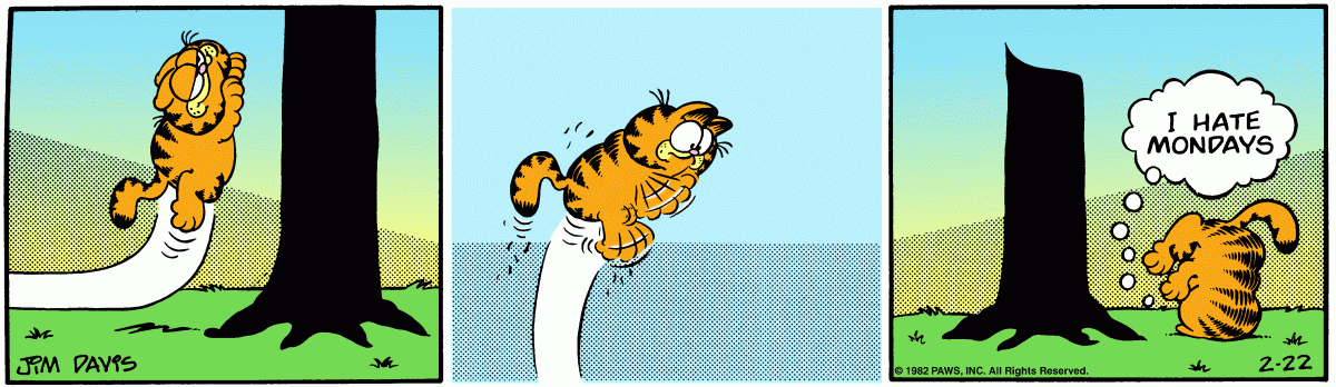 Garfield, February 22, 1982