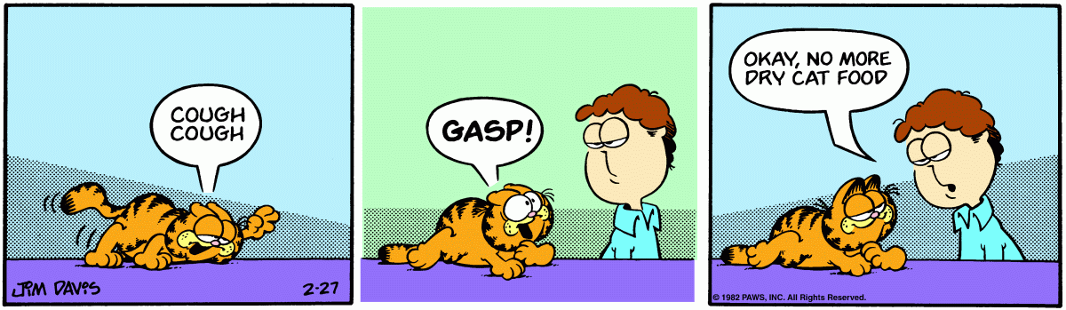 Garfield, February 27, 1982
