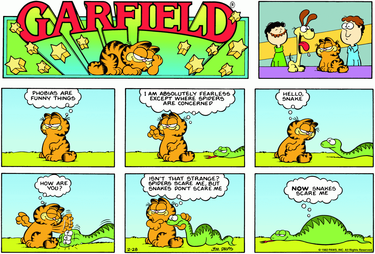 Garfield, February 28, 1982