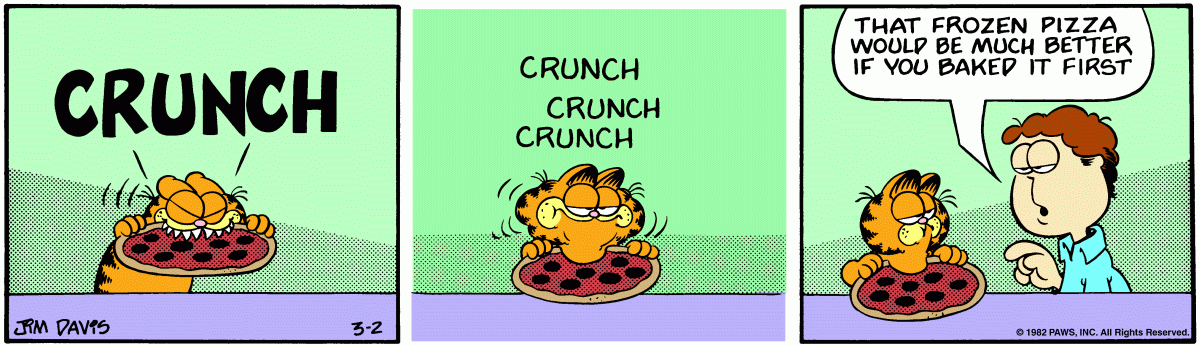 Garfield, March 2, 1982
