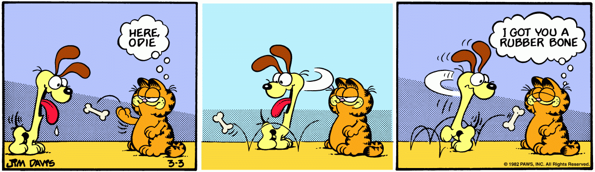 Garfield, March 3, 1982