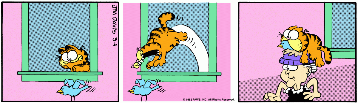 Garfield, March 4, 1982