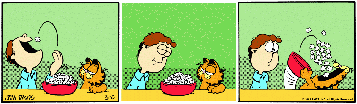 Garfield, March 6, 1982
