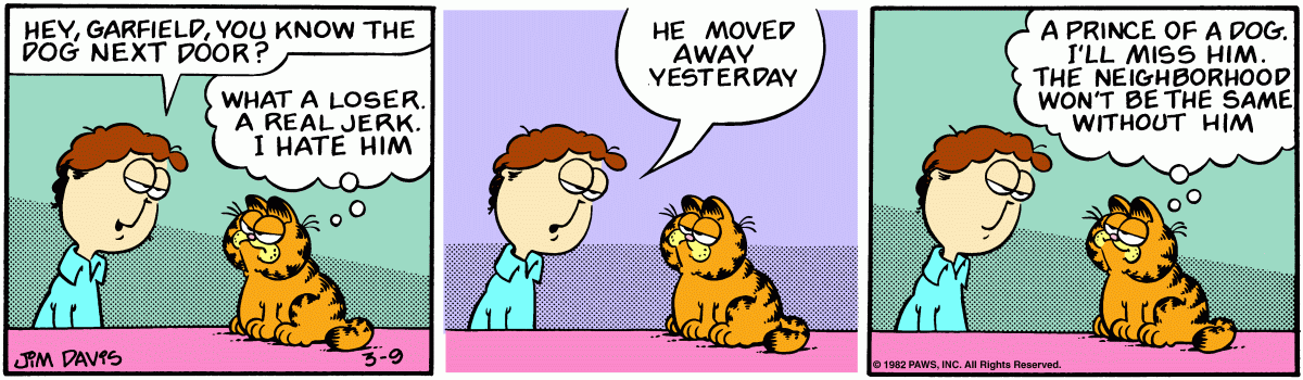 Garfield, March 9, 1982