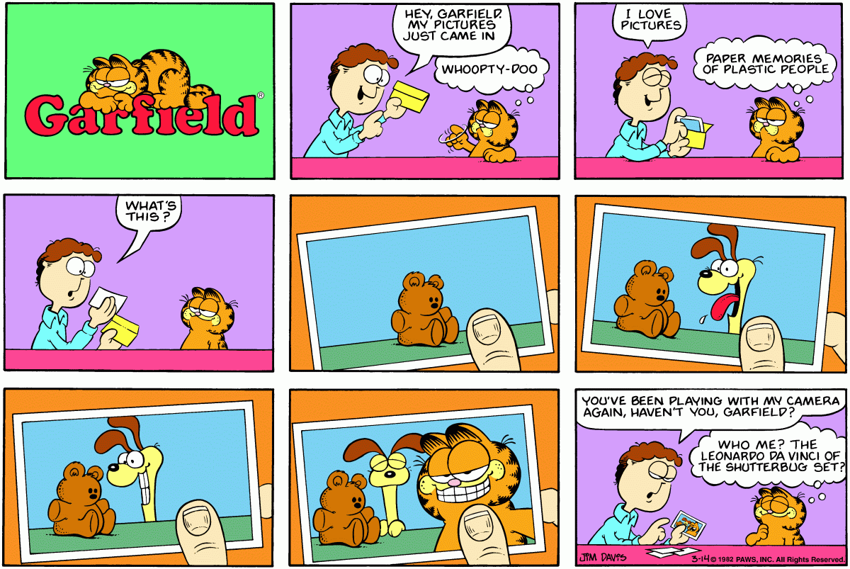 Garfield, March 14, 1982