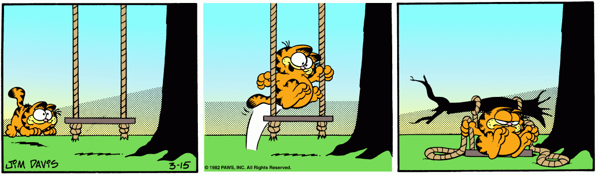 Garfield, March 15, 1982