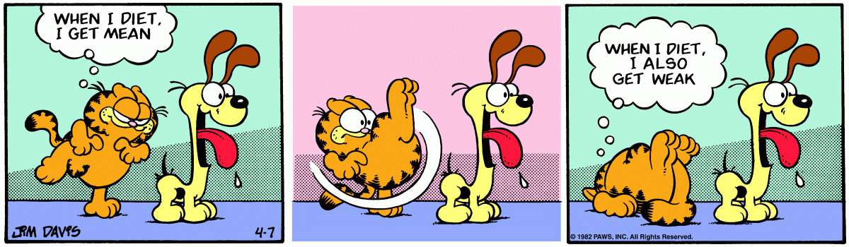Garfield, April 7, 1982
